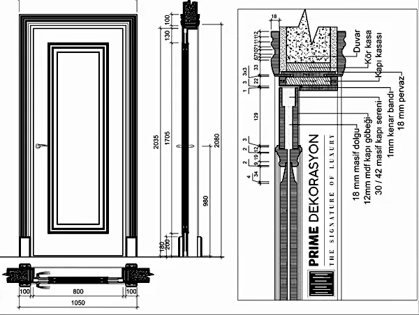 Oda-Kapisi-Teknik-Ozellikleri-Teknik-Cizim